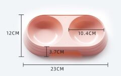 Çift Bölmeli Evcil Hayvan Mama Kabı