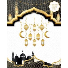 Ramazan Tavan Süsü 10'lu Metalize Gold
