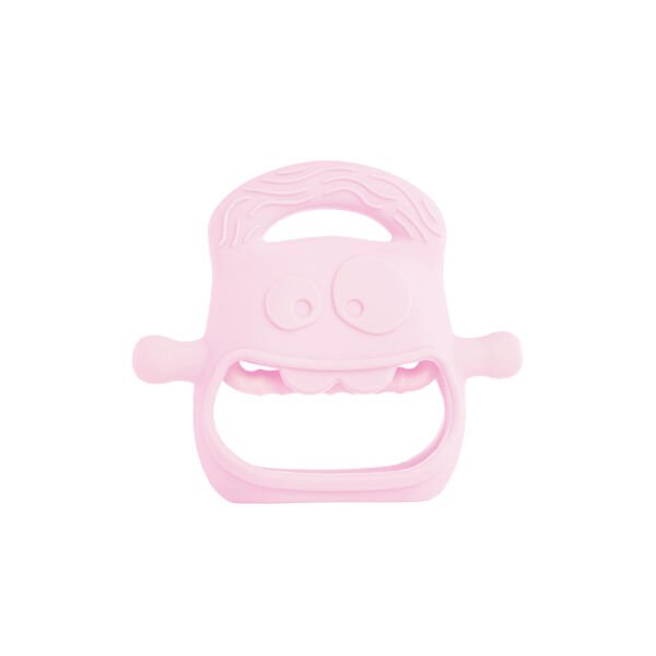 Pembe Bebek Silikon Diş Kaşıyıcı