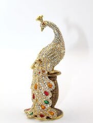 Swarovski Taşlı Tavuskuşu Model 4