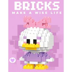 Bricks Daisy Duck Mini Lego Figürü