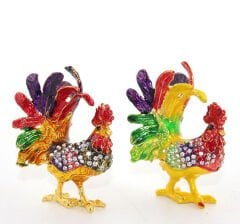 Swarovski Taşlı Tekli Horoz Model 1