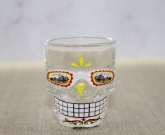 İstanbul Temalı Cam Kurukafa Shot Bardak