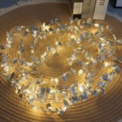 3 Metre Yaldızlı Gümüş LED Işık