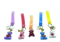 Kalpli Ayıcık Silikon Anahtarlık