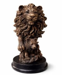 Polyester Aslan Büstü