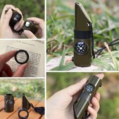 7'si 1 Arada Acil Durum Düdüğü