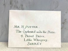 Harry Potter Davet Mektubu 10'lu