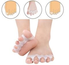 5 PARMAK AYIRAN GEÇMELI MAKARA BEYAZ RENK