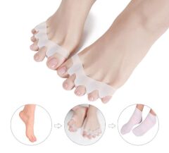 5 PARMAK AYIRAN GEÇMELI MAKARA BEYAZ RENK