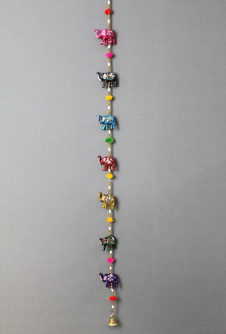 7'li Asmalı Aynalı Fil Model 1