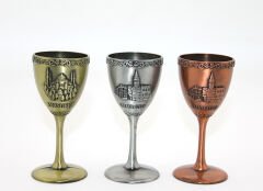 Metal İstanbul Yöresel Kadeh Bardak