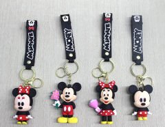 Mickey - Minnie Mouse Silikon Anahtarlık
