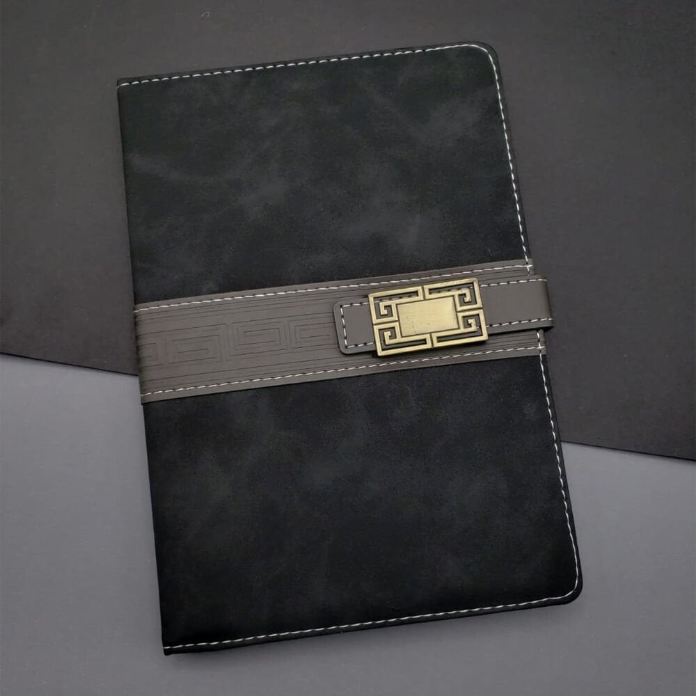 Tarihsiz Ajanda Defter Siyah Renk